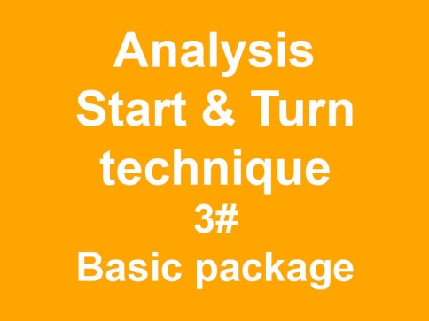 фото для Analysis of Start and Turning technique 3# Basic package