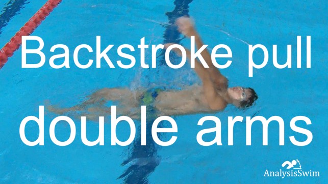 фото для Backstroke pull double arms