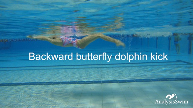 фото для Backward butterfly dolphin kick