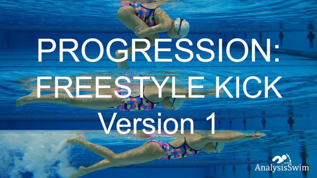 фото для Progression: Freestyle kick version 1