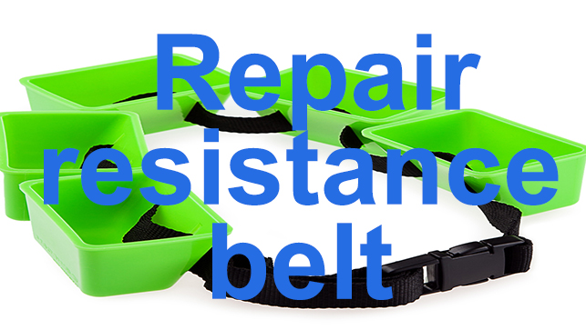 Repair resistance belt